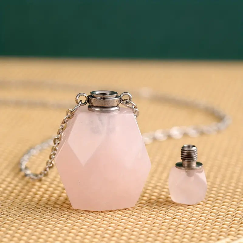 Perfume Bottle Necklace