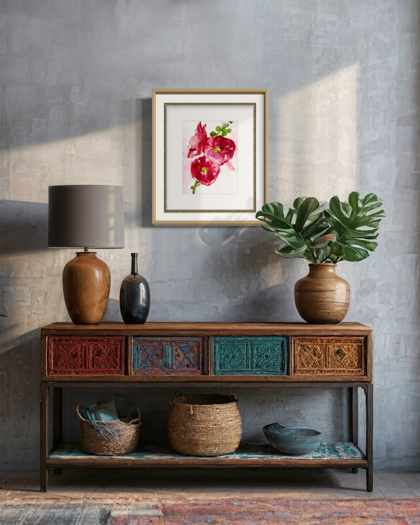 Hibiscus Original Painting