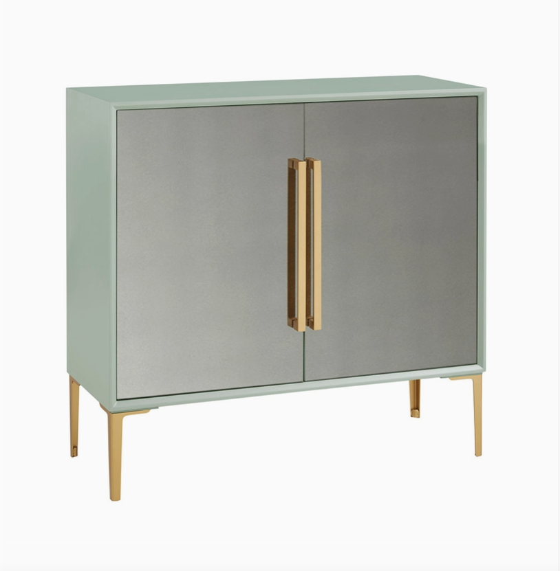 Mint Dream Mirrored Cabinet