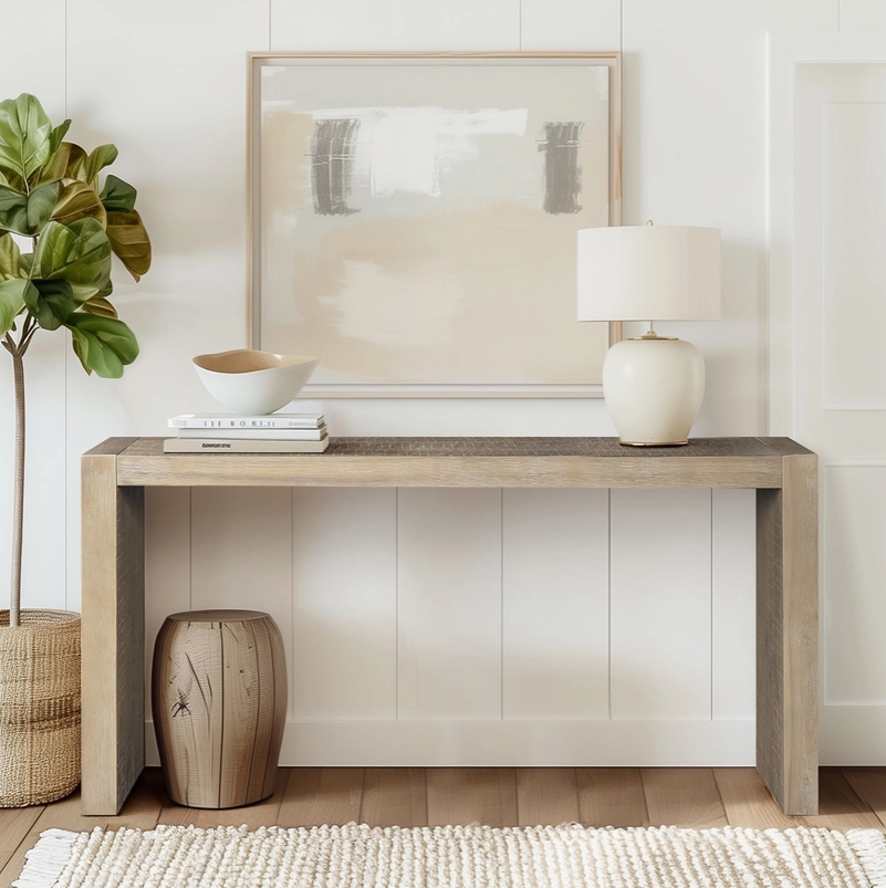 Reclaimed Wood Console Table