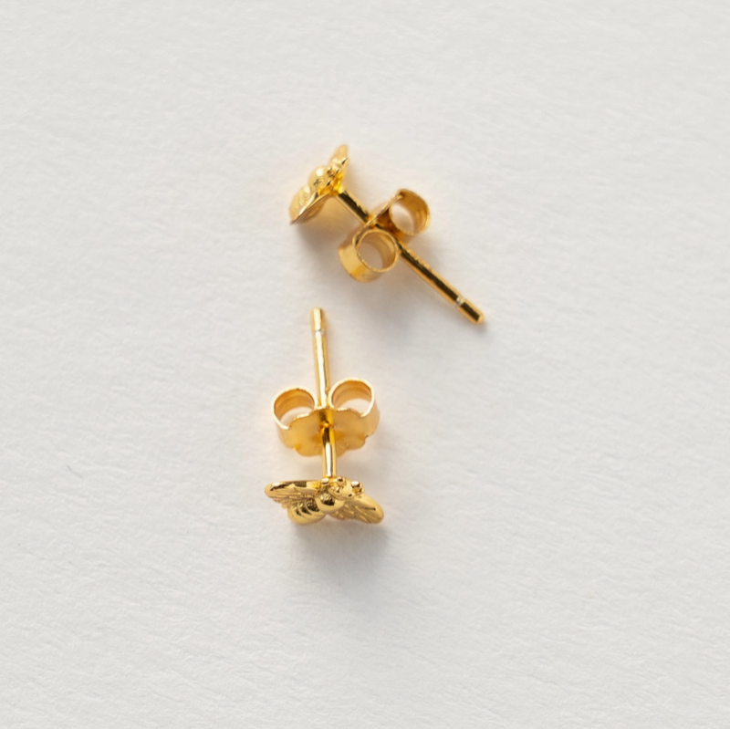 Honey Bee Earring Studs